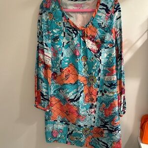 Silk Lilly Pulitzer dress size 8
